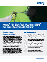 Air-Bloc® All Weather STPE™ Sell Sheet