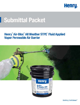 Submittal Packet: Air-Bloc® All Weather STPE™
